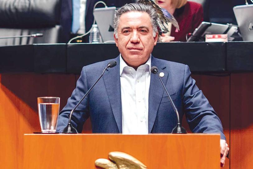 Enrique Inzunza solicita licencia en el Senado tras orden de aprehensión en Estados Unidos