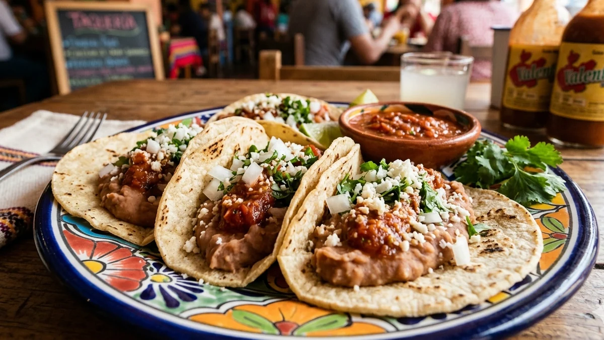 Los tacos de frijol: el superalimento mexicano que desafía los prejuicios