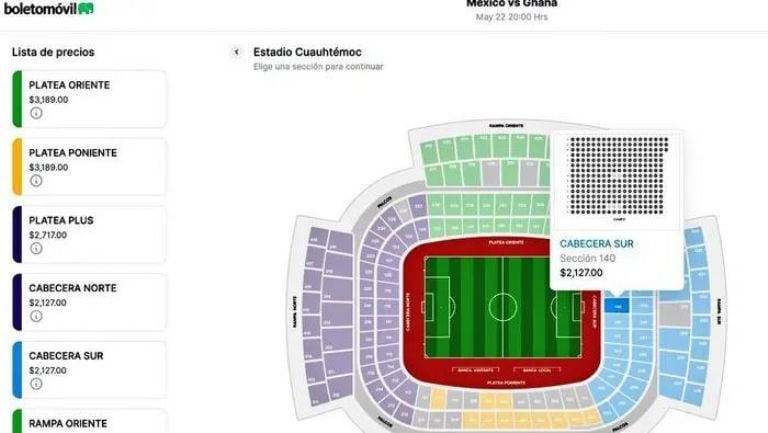 Boletos para México vs. Ghana en Puebla: precios, puntos de venta y expectativas de asistencia