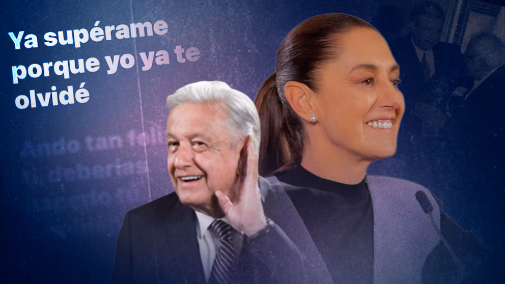 Sheinbaum responde con “Ya supérame” a polémica sobre AMLO y Monsiváis en plena mañanera