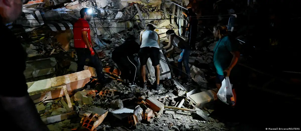 VIDEO AÉREO: Venezuela enfrenta el terremoto más devastador en más de un siglo