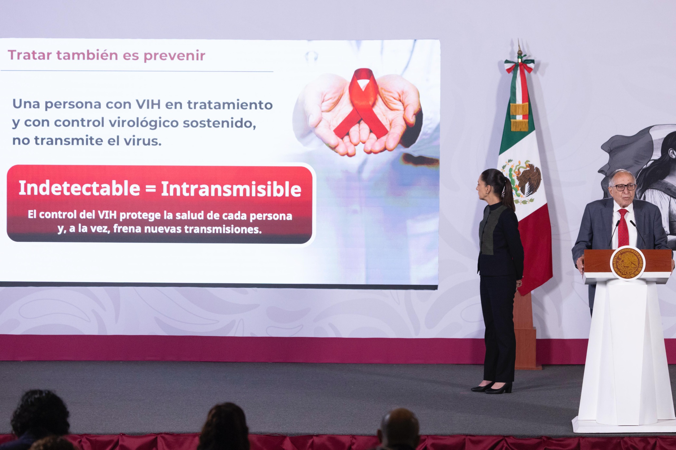 México cumple metas clave en control del VIH y se fija la eliminación para 2030