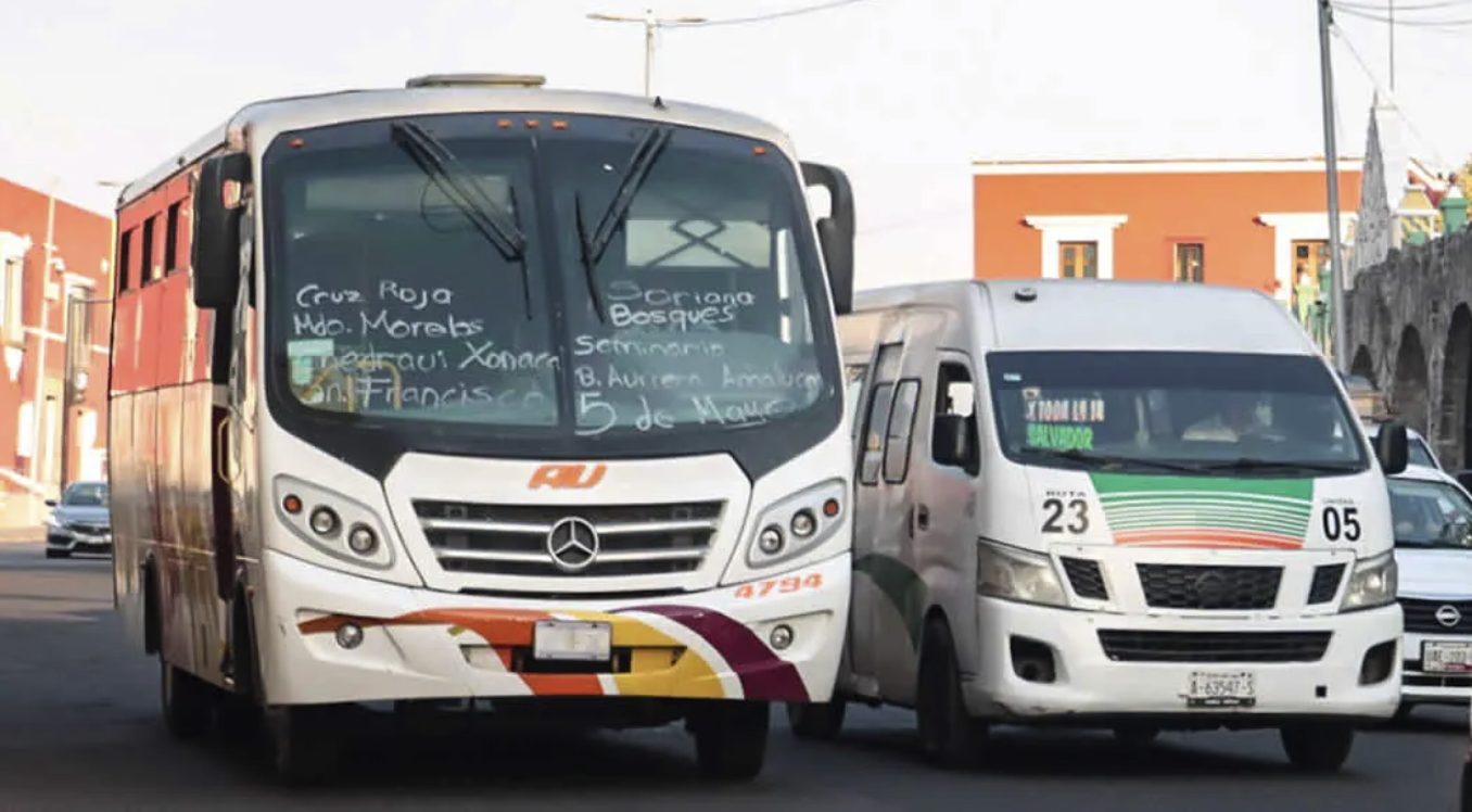 Puebla enfrenta crisis vial con 1.2 millones de pasajeros diarios en un sistema de transporte público saturado