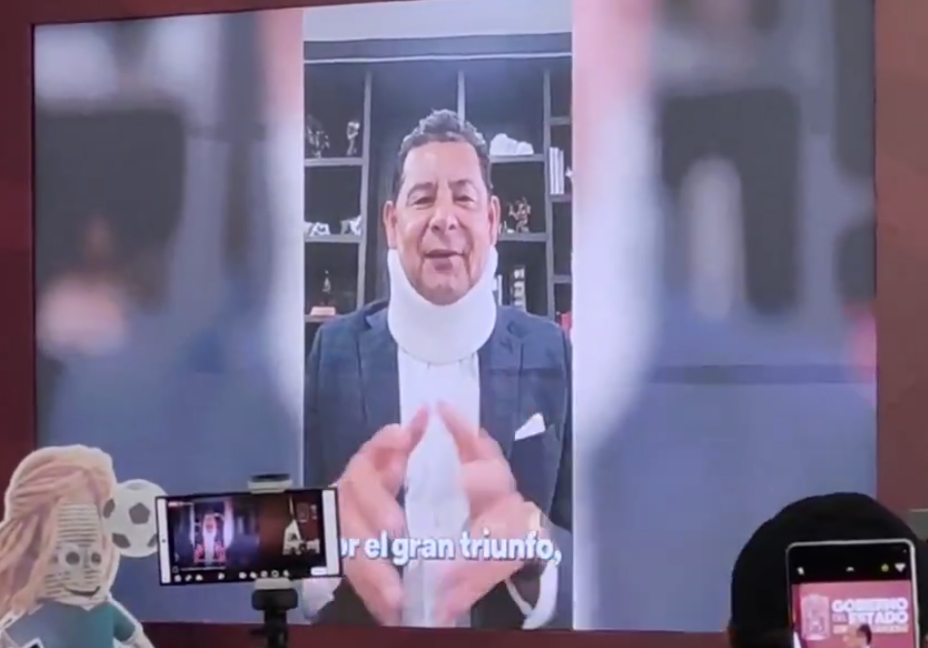 Gobierno de Puebla desmiente rumores sobre estado de salud del gobernador Armenta