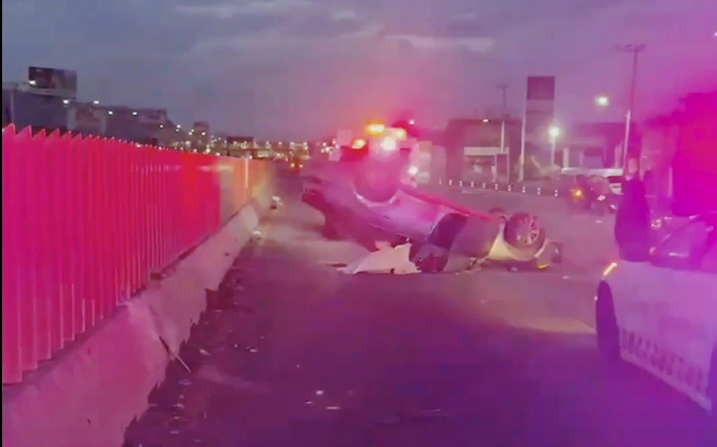 Tragedia en la México-Puebla: mujer pierde la vida tras volcadura en Ixtapaluca