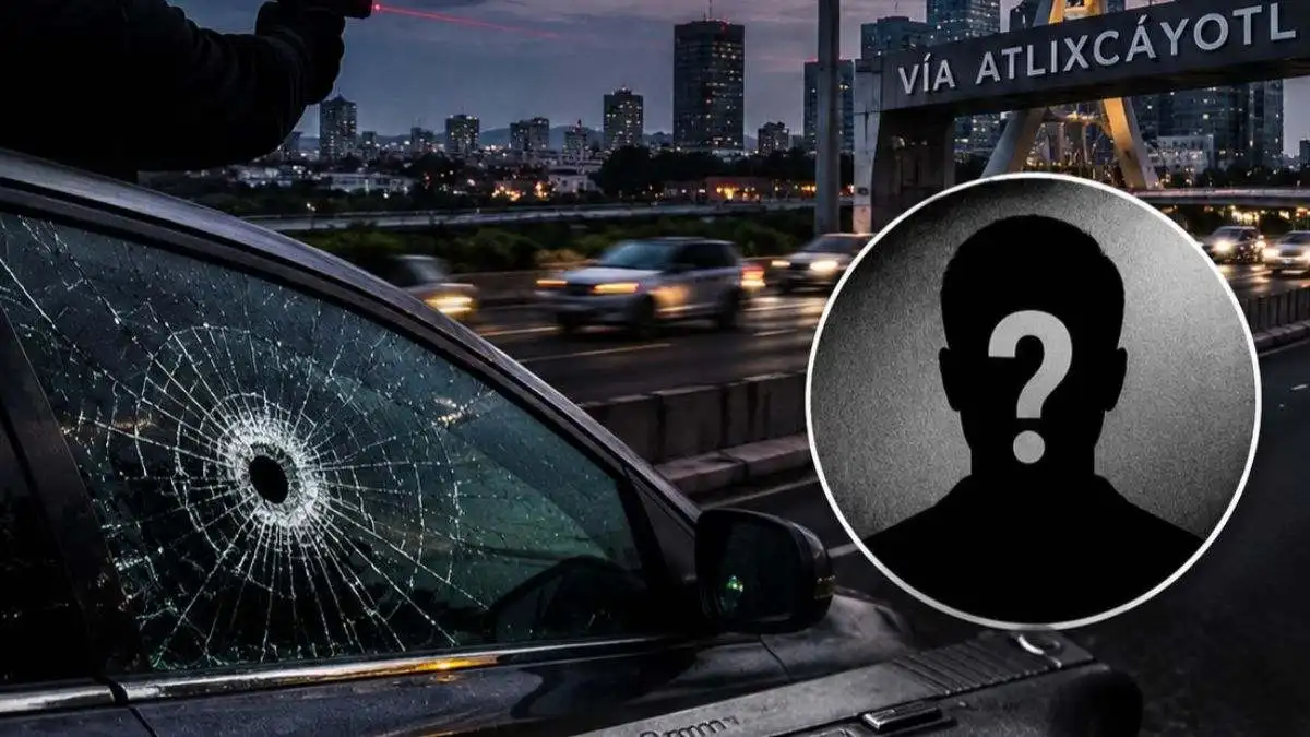 Tirador en la Vía Atlixcáyotl usa pistola 9 mm y no dispara desde edificio, confirma SSP