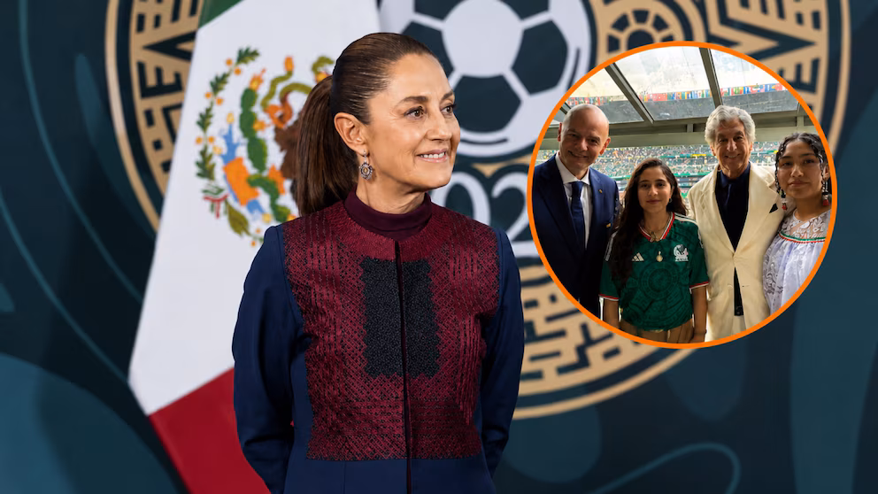 Sheinbaum desmiente rumores y exhibe video de joven que asistió al Mundial 2026 en su lugar