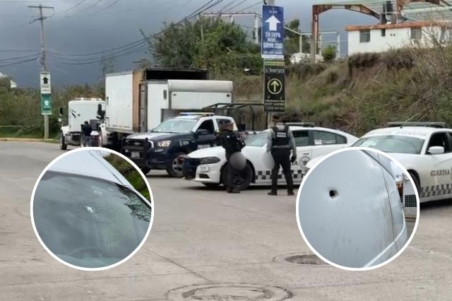 Balacera en Cuautlancingo deja cinco detenidos y un camión asegurado en operativo policial
