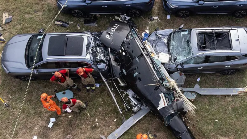 VIDEO: Tragedia aérea en Río de Janeiro: mueren el youtuber Gaspi y el cantante Oliver Tree en choque de helicópteros