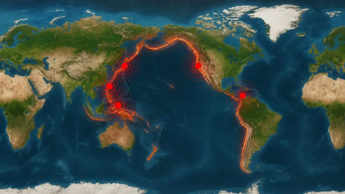 Cinco terremotos sacuden el Cinturón de Fuego en menos de 24 horas: ¿Está México en peligro?