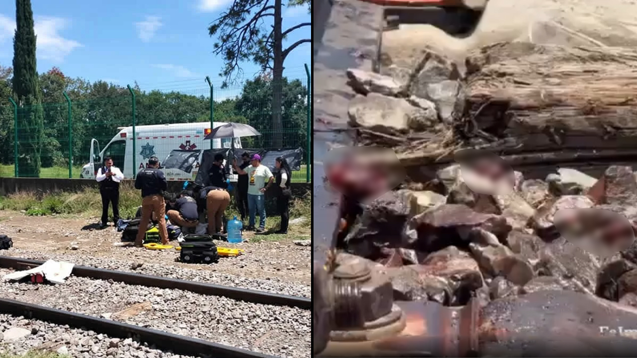 Identifican al atropellado y mutilado por el tren en Amalucan: es alcohólico de Tepeaca