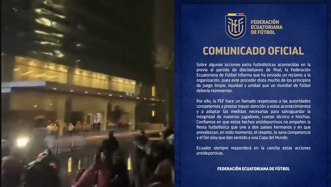 Ecuador denuncia acoso de aficionados mexicanos en hotel previo a partido clave del Mundial 2026