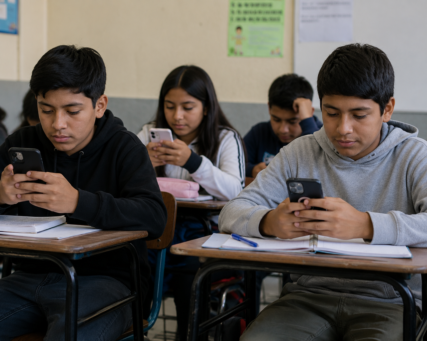 ¿Prohibirán celulares y redes sociales en menores? Sheinbaum impulsa debate nacional sobre uso digital en escuelas