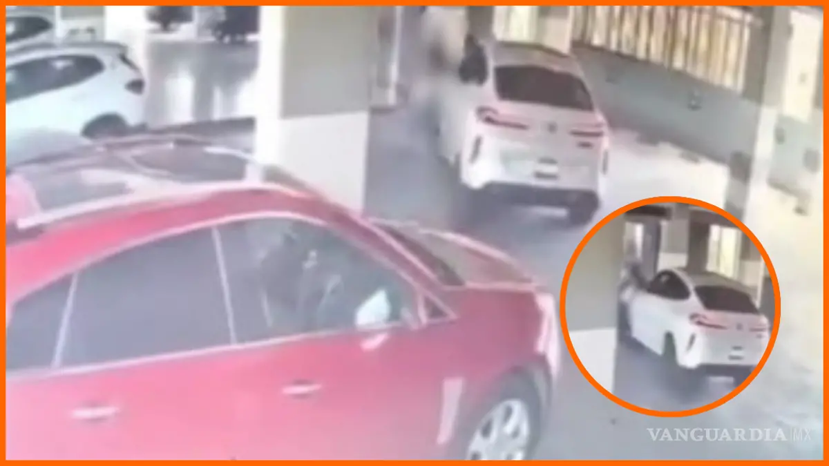 VIDEO: Atropelló a su pareja, la mató y fingió accidente en NL, pero no vio que una cámara lo grababa