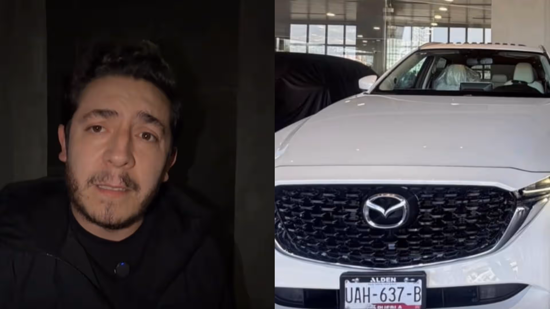 Influencer poblano denuncia robo de su camioneta en plena zona turística de San Andrés Cholula