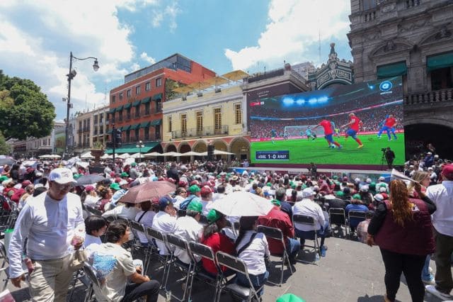 Zócalo de Puebla se prepara para ser epicentro mundialista con fan zone gratuita en el Mundial 2026