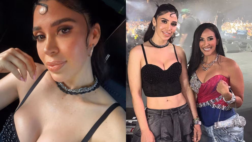 VIDEO: Emma Coronel irrumpe en el BelicoFest de Los Ángeles y canta narcocorridos ante miles