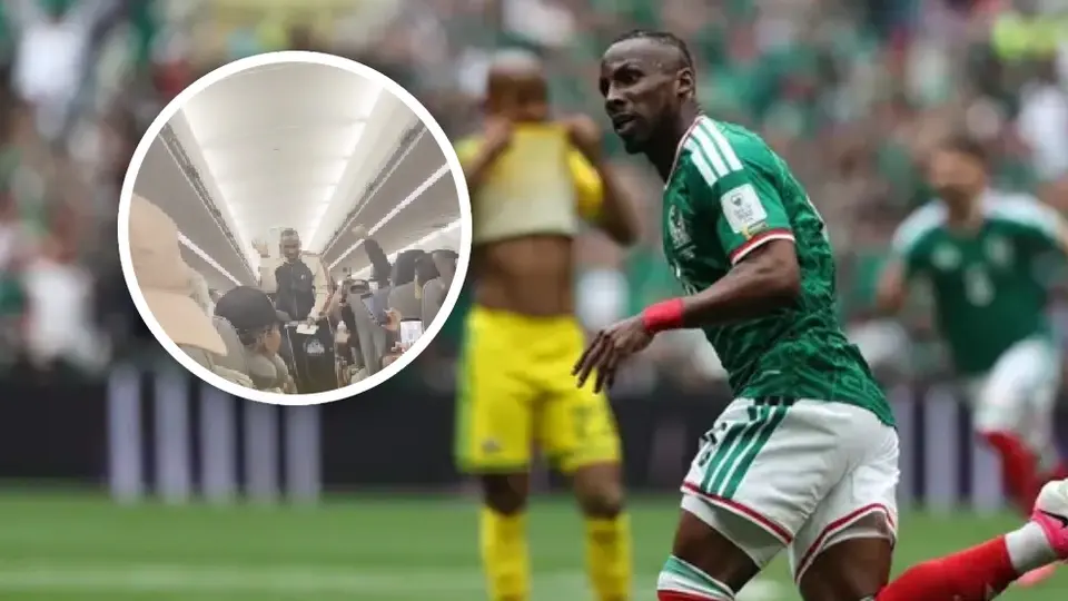 VIDEO: Julián Quiñones, ovacionado en vuelo comercial tras la eliminación de México en Mundial 2026
