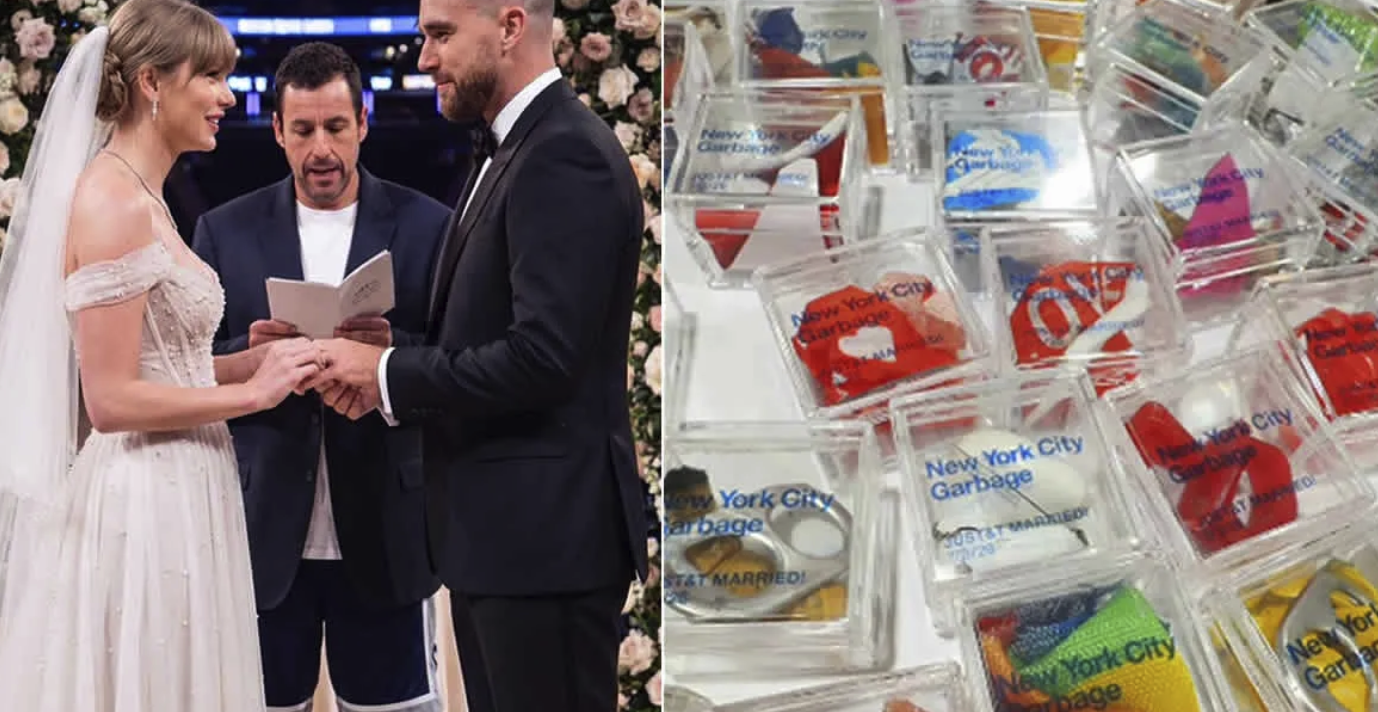 Fans de Taylor Swift convierten basura de su boda en objetos de colección: ¿hasta dónde llega la obsesión?