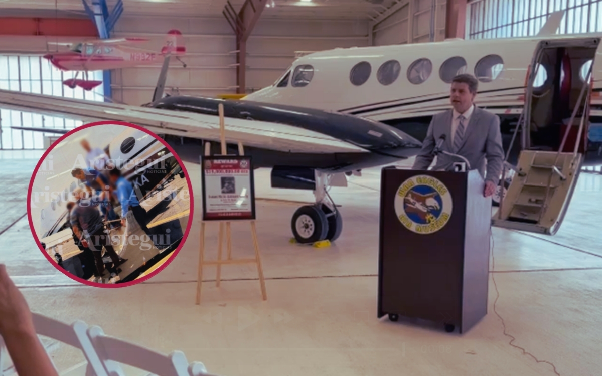 FBI revela los secretos del avión que llevó a la captura de “El Mayo” Zambada y “El Chapo” Guzmán Jr.