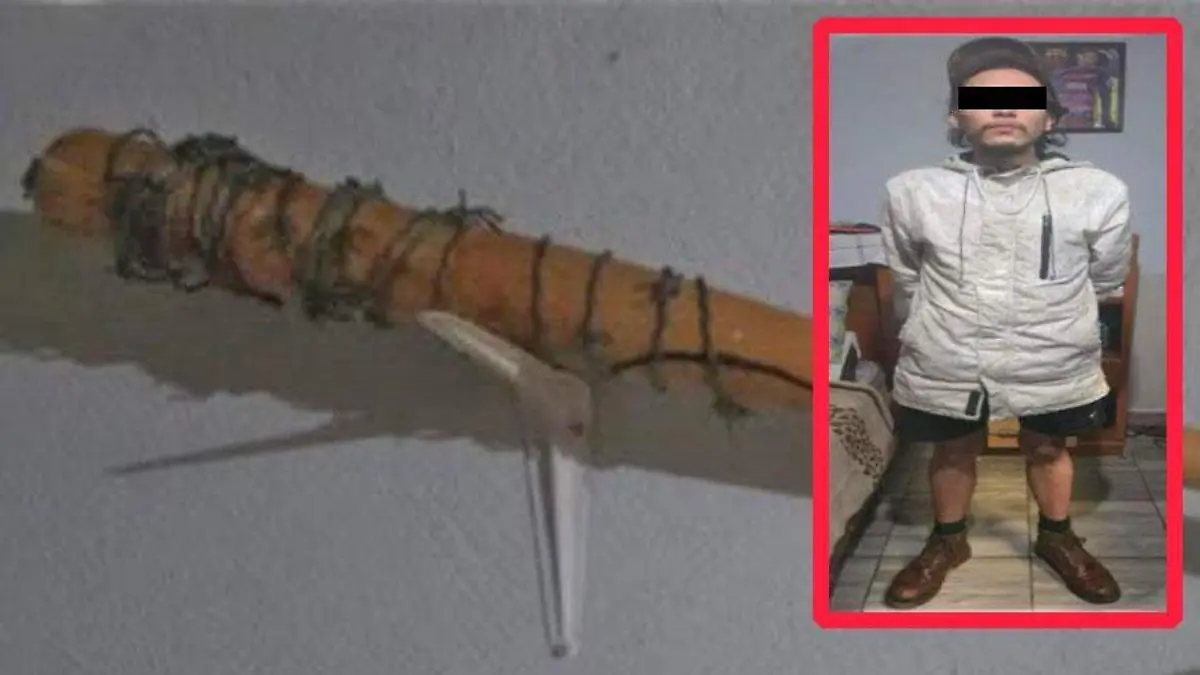 Como en The Walking Dead: adicto mata a su madre y abuela con un bat con púas en CDMX